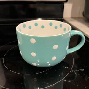 Polka Dot Teal Mug